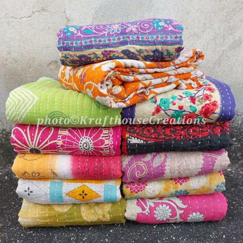 Vintage kantha handmade - , indian