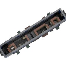 Custom MOC-39892 Rail Train Carriage 720 Pieces for Age 10+ Year Old Present