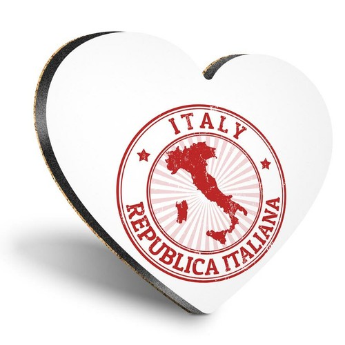 Heart mdf coasters italy - heart,