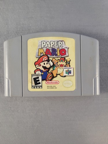 Paper mario n64 - mario,, n64,