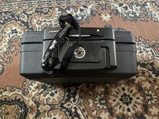 Fireproof Locking Safe Box with Key – Portable Security Chest