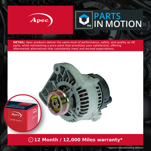 Alternator fits fiat doblo - fiat, 1.2