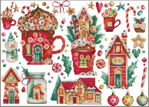 Counted cross stitch - cross,