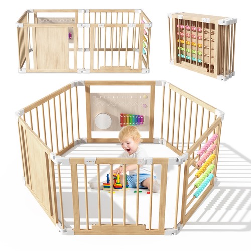 Naizea wooden playpen - naizea,