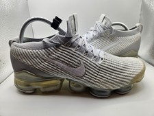 Nike Air Vapormax Flyknit 3.0 UK8.5 Pure Platinum White Silver Great Condition