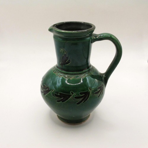 Vintage green glazed ceramic - vintage,