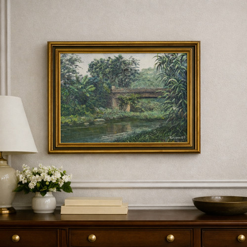 Small painting royan grey - royan,