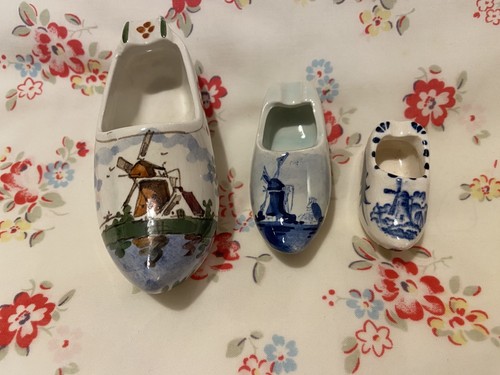 Ceramic dutch clogs - dutch,