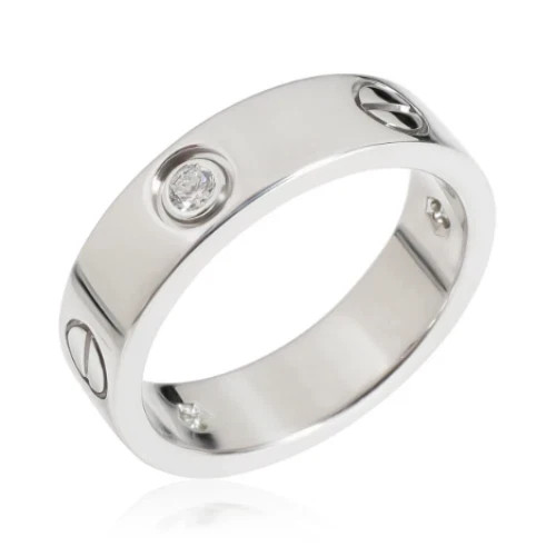 Cartier love ring 18k - ring, white