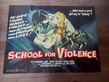 School for violence - for, 1958