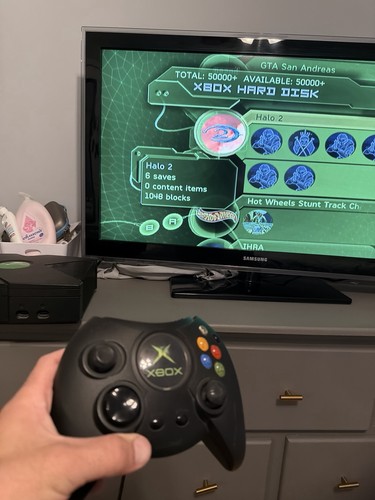 Microsoft xbox original black - xbox,