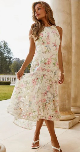 Lipsy lace dress - size, brand