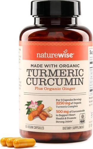Naturewise organic turmeric - organic,