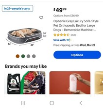 Ophanie Orthopedic Dog Bed