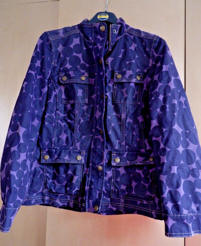 Boden wax jacket - boden, purple