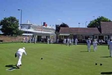 Golf putting bowling green - golf,