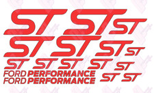 Ford Focus Fiesta St vinyl Decal Stickers