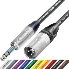 Male XLR to TRS Jack 1/4" Van