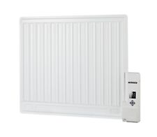 Hausmaster Oil Filled Panel Radiator Heater 400-1000W - Wall Fitting Included