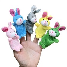 5pcs Finger Puppets Soft Plush