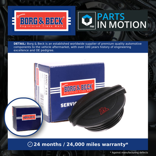 Radiator cap fits b - radiator, b&b