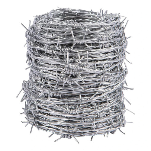 Barbed wire 30m galvanised - barbed,