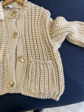 Zara Cardigan With Gold