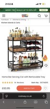 Home Bar Serving Car