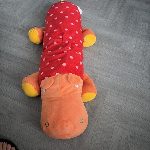 Ikea red hippo large spotty - red,