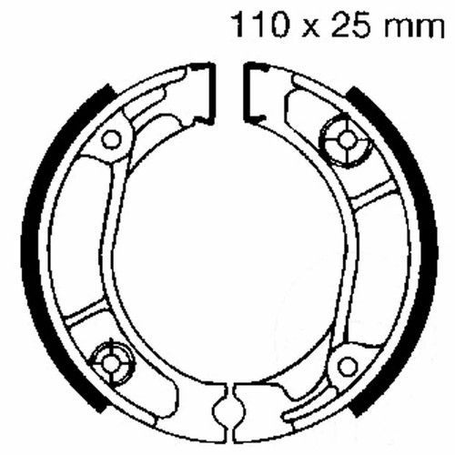 Ebc h304 brake - h304, shoes