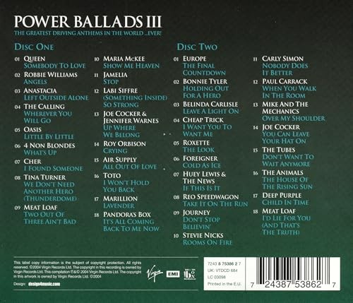 Various artists power - artists,