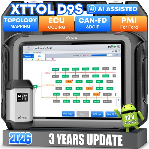 Xtool d9s obd2 scanner - xtool,