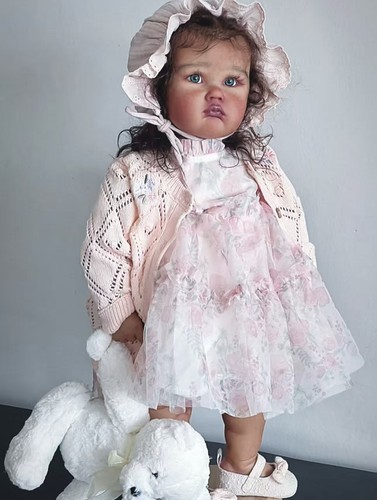 24in painted freckled toddler - freckled,