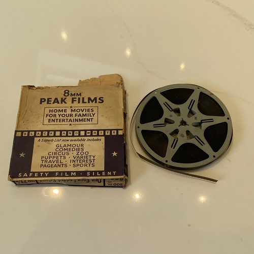 Peak movie film 8mm - b&w, 200ft