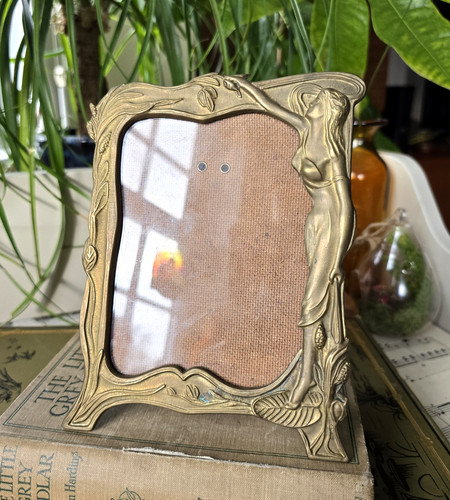 Vintage brass photo picture - brass,