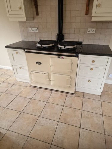 Aga two oven gas - aga, oven,