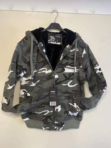 Mens camo padded warm sherpa - camo,