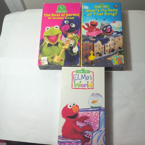 Lot sesame street vhs - lot,