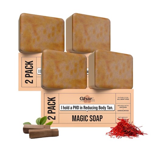 Ghar soaps sandalwood - sandalwood, &