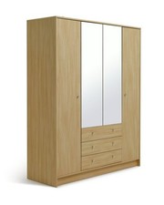 Malibu 4 Dr 3 Drawer Mirror