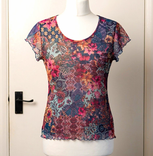 Afibel multicoloured sheer - multicoloured,