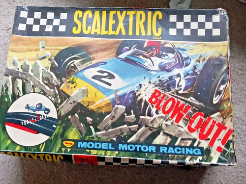 Scalextric set blow - set, blow-out
