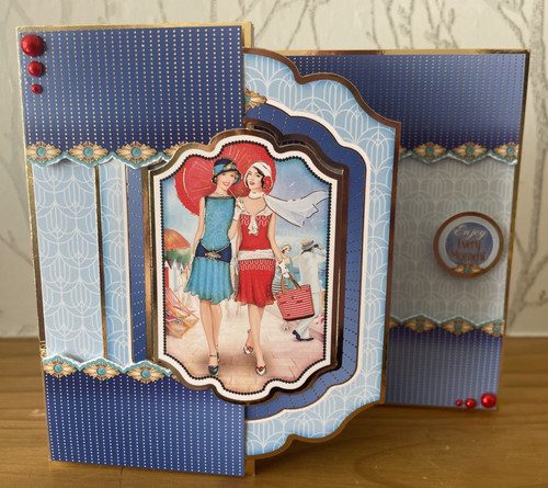 Handmade art deco - art, ladies