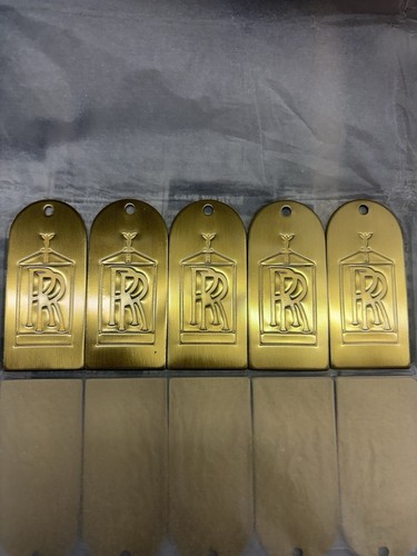 Vintage rolls royce gold - ,