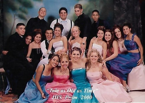 Found photograph color prom - ,