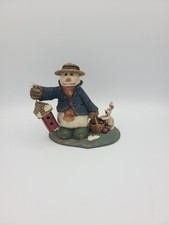 American Chestnut folk art "The caretaker"