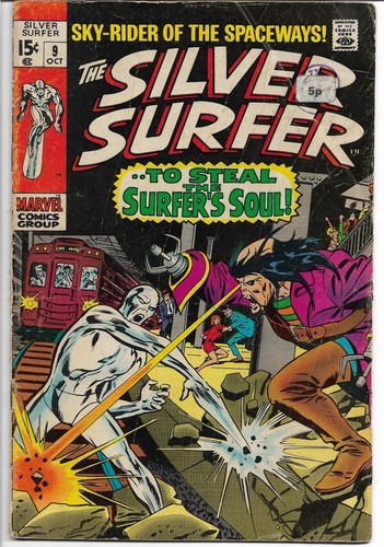 Silver surfer marvel - silver,