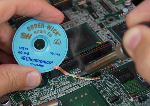 Desoldering braid wick solder - desoldering,