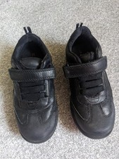 M&S Boys School Shoes Black