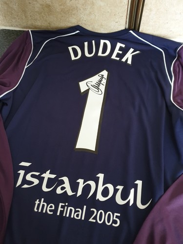 Jerzy dudek signed liverpool - jerzy,